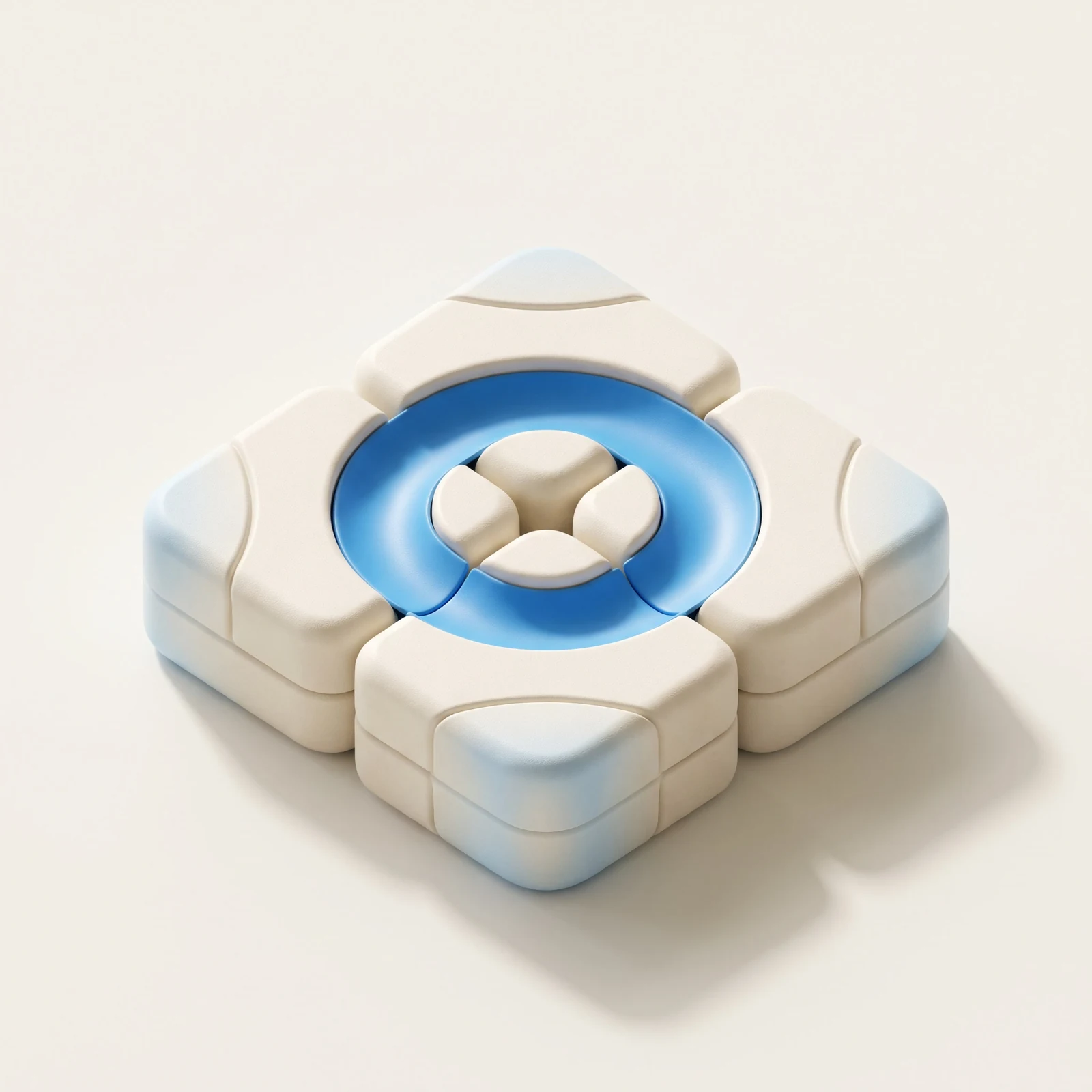 Modular forms fitted around a blue path